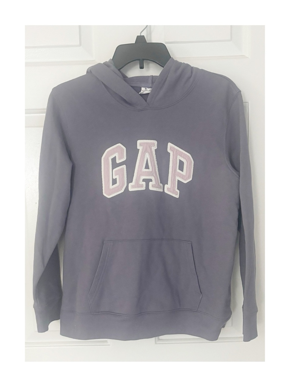 Gap Logo Hoodie Sweatshirt Women's Size Medium, Grey